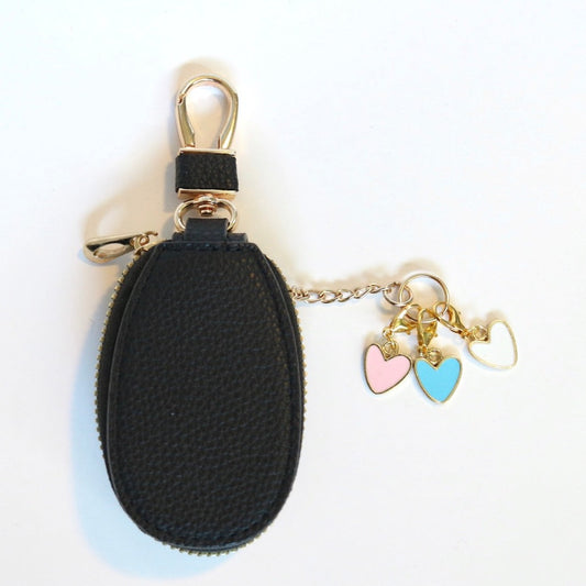 Clip On Notions Pouch with Heart Stitch Markers